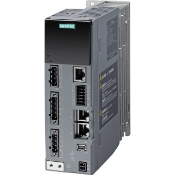 6SL3210-5HB10-4UF0 блок управления серводвигателя SIEMENS однофазный, 0,4 кВт, 2,4А, серия SINAMICS S210 1,2