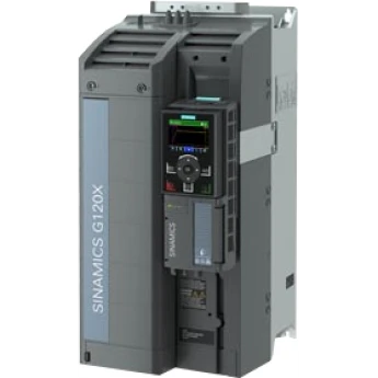 6SL3220-1YE30-0AF0 Преобразователь частоты SINAMICS G120X с фильтром ЭМС, 18,5 кВт, IP20, 380-480В, SIEMENS 38 А