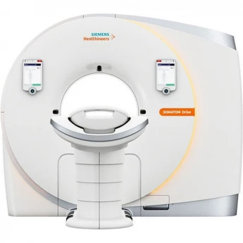 SIEMENS SOMATOM DRIVE — КОМПЬЮТЕРНЫЙ ТОМОГРАФ 2 x 128 срезов, 78 см апертура